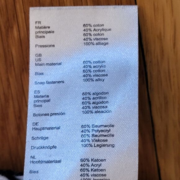 Maje Black & White Buffalo Check/Gingham/Plaid Cropped Sweater, Sz 2/US M - Picture 10 of 11